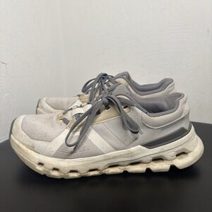 On Cloudrunner 2 Women's Running Shoes Athletic Sneakers Size 8 Gray White Gym